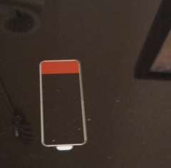 顯示不在充電