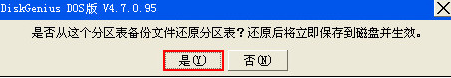 分區(qū)表修復