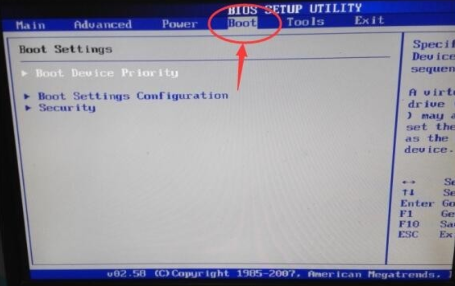 設置bios