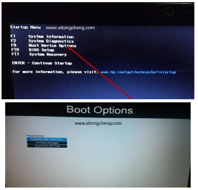 惠普電腦怎么設置u盤啟動重裝win7
